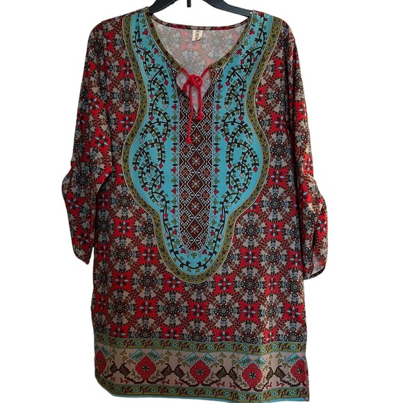 Dresses & Skirts - Unlisted bohemian mini dress. Size M